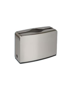 DISPENSADOR TOVALLOTES SOBRETAULA PLATEJAT RECTANGULAR