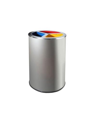 PAPELERA CLASIF. 3 CUBOS PINT.3x42L