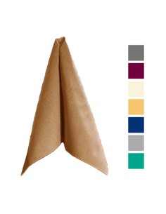 SERV. ELEGANCE 40X40CM NARANJA - CAJA 400UND