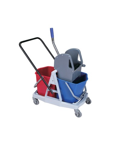 CARRO TANK DOBLE CON PRENSA (REF. AF08076)