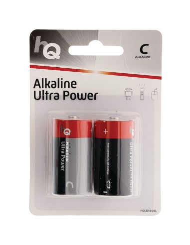 PILAS SUPER ALCALINA R14 PAQ 2 UND